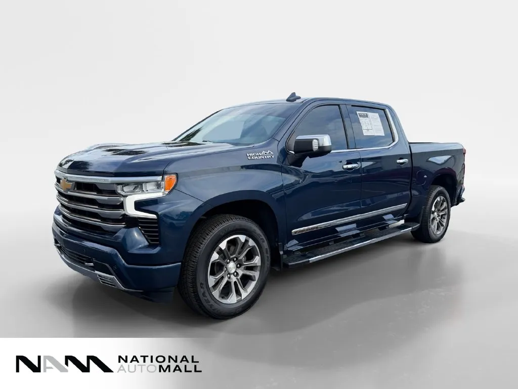 Blue 2022 Chevrolet Silverado 1500 High Country for sale in Merritt Island, FL