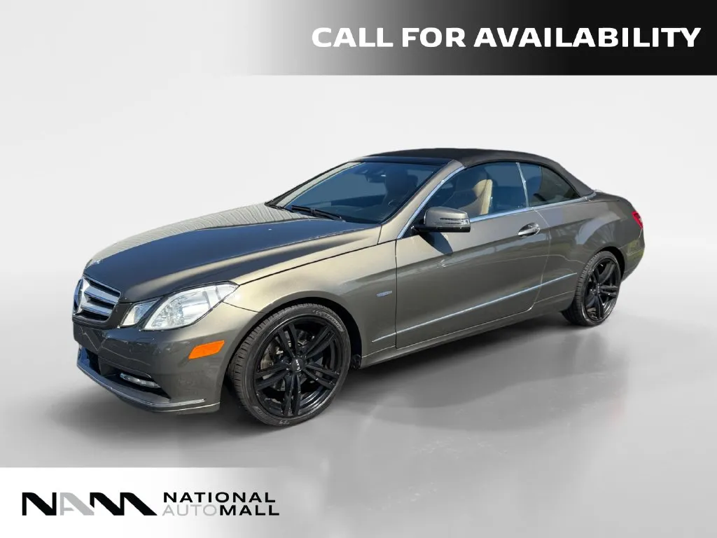 2012 Mercedes-Benz E-Class