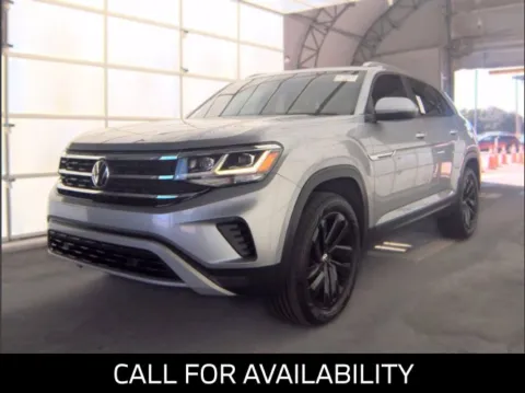 Silver 2022 Volkswagen Atlas Cross Sport 3.6L V6 SE w/Technology for sale in Merritt Island, FL