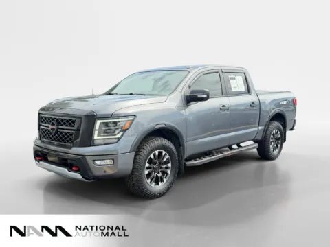 Gray 2020 Nissan Titan PRO-4X for sale in Merritt Island, FL