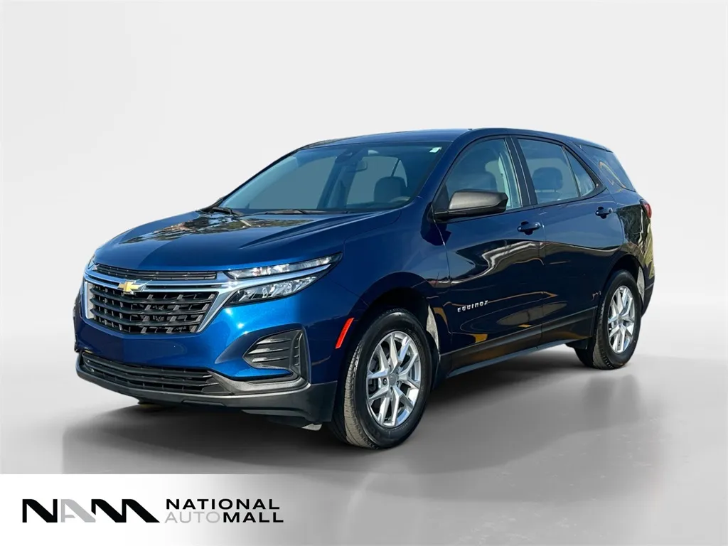 Blue 2022 Chevrolet Equinox LS for sale in Merritt Island, FL