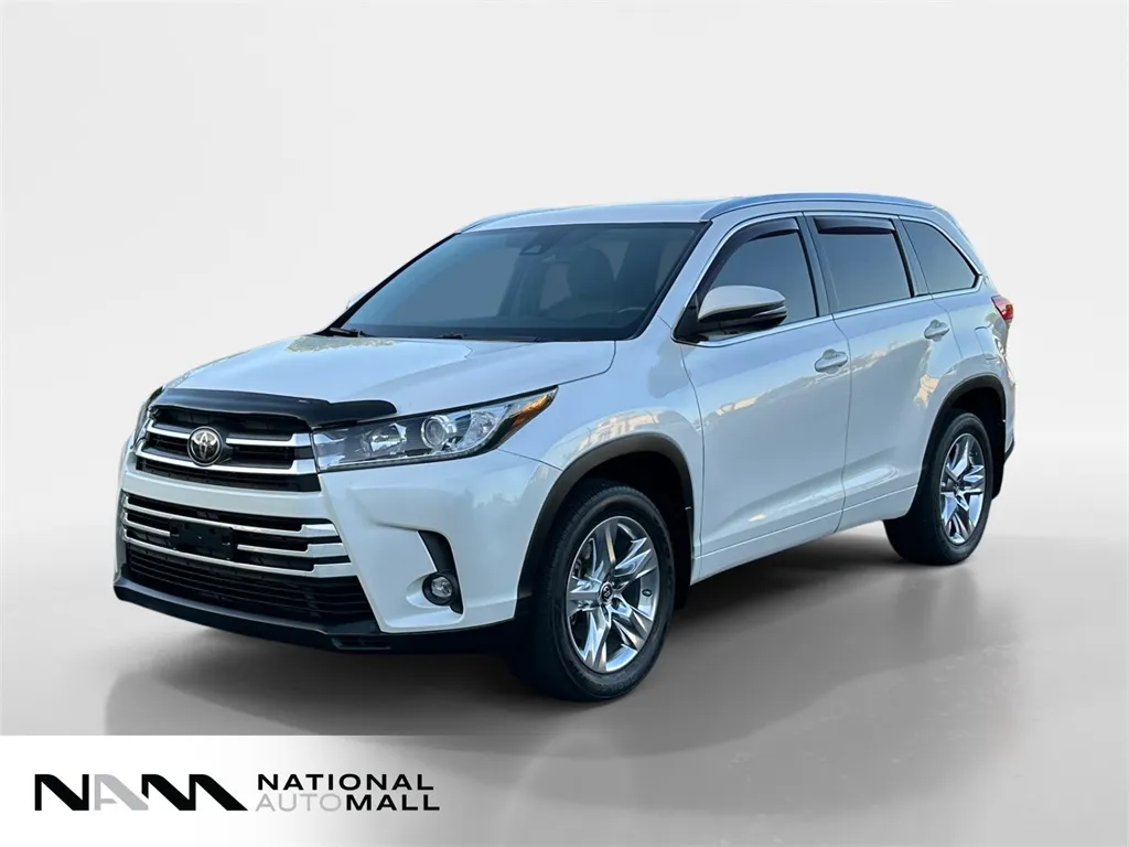 White 2019 Toyota Highlander Limited for sale in Merritt Island, FL