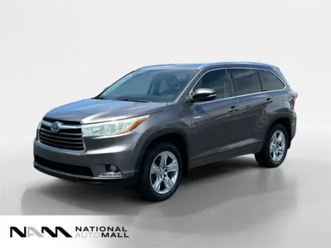 Gray 2015 Toyota Highlander Hybrid Limited for sale in Merritt Island, FL