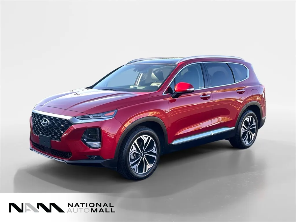 Red 2019 Hyundai Santa Fe Ultimate for sale in Merritt Island, FL
