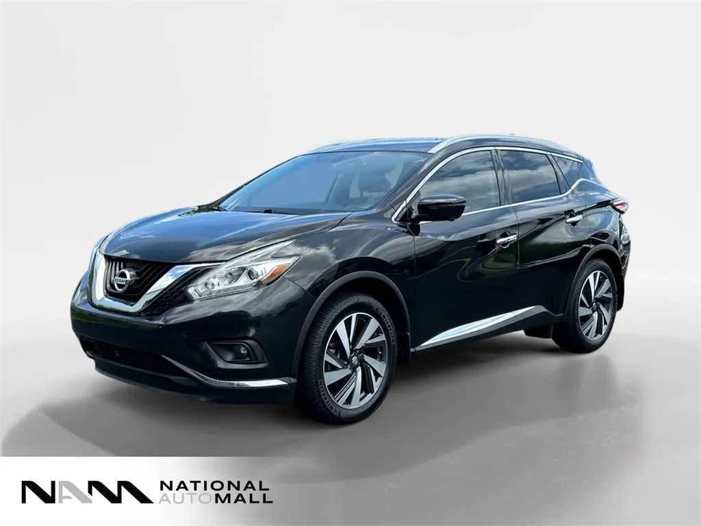 Black 2018 Nissan Murano Platinum for sale in Merritt Island, FL