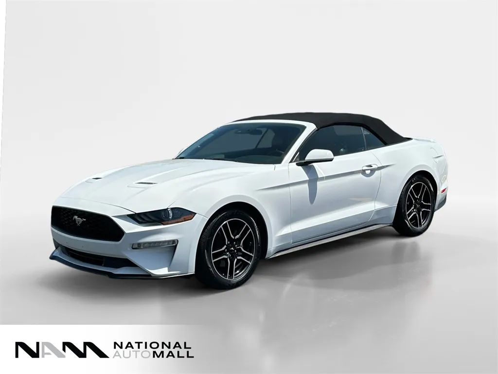 White 2021 Ford Mustang EcoBoost Premium for sale in Merritt Island, FL