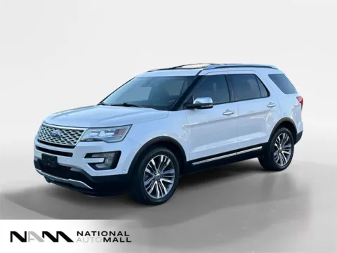White 2017 Ford Explorer Platinum for sale in Merritt Island, FL