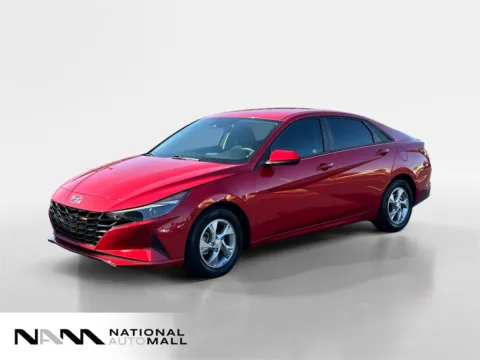 Red 2021 Hyundai Elantra SE for sale in Merritt Island, FL