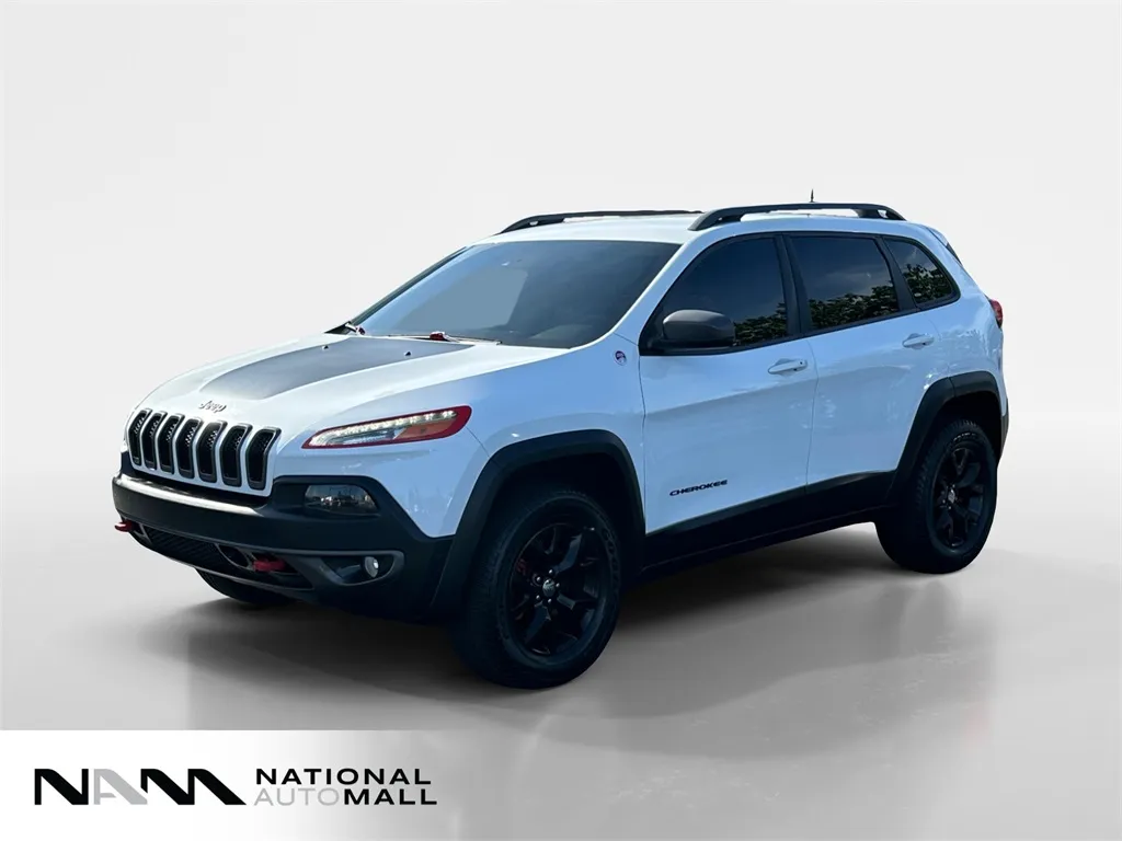White 2015 Jeep Cherokee Trailhawk for sale in Merritt Island, FL