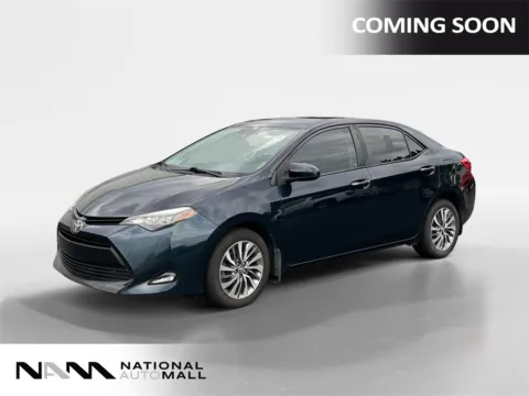 Black 2017 Toyota Corolla XLE for sale in Merritt Island, FL