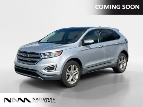 Silver 2018 Ford Edge Titanium for sale in Merritt Island, FL