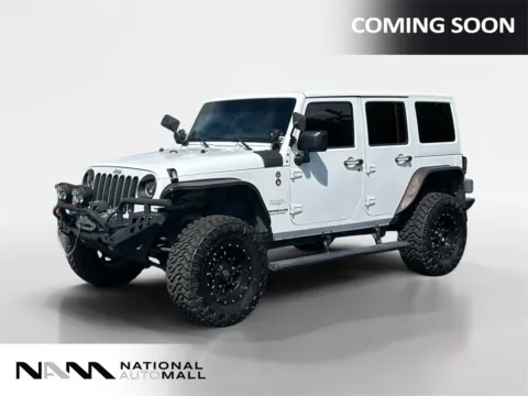 White 2014 Jeep Wrangler Unlimited Sahara for sale in Merritt Island, FL