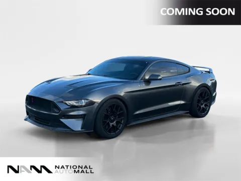 Gray 2018 Ford Mustang EcoBoost Premium for sale in Merritt Island, FL