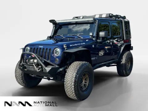 Blue 2013 Jeep Wrangler Unlimited Rubicon for sale in Merritt Island, FL