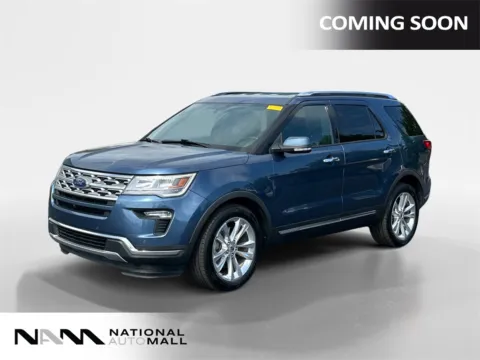 Blue 2018 Ford Explorer Limited for sale in Merritt Island, FL