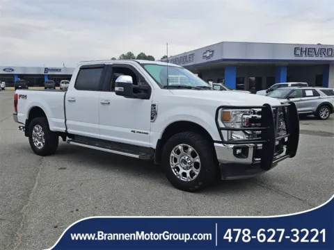 White 2022 Ford Super Duty F-250 SRW LARIAT for sale in Unadilla, GA