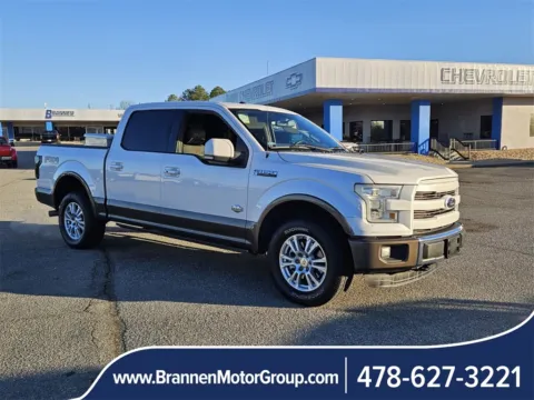 White 2016 Ford F-150 King Ranch for sale in Unadilla, GA