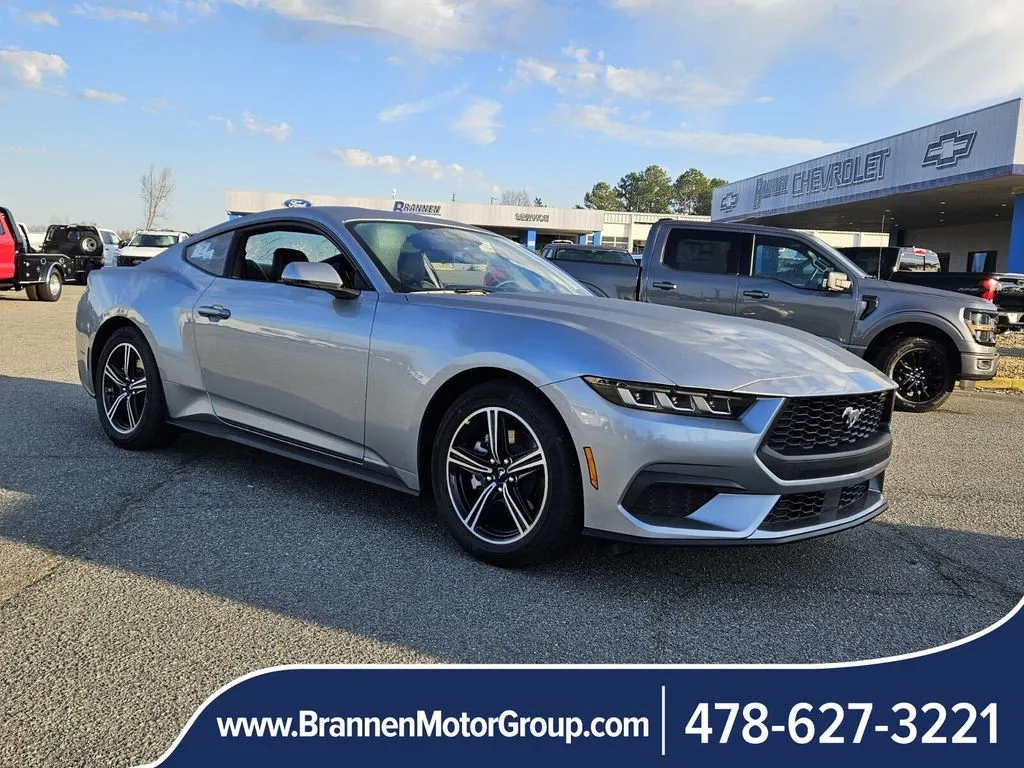 Silver 2025 Ford Mustang EcoBoost for sale in Unadilla, GA