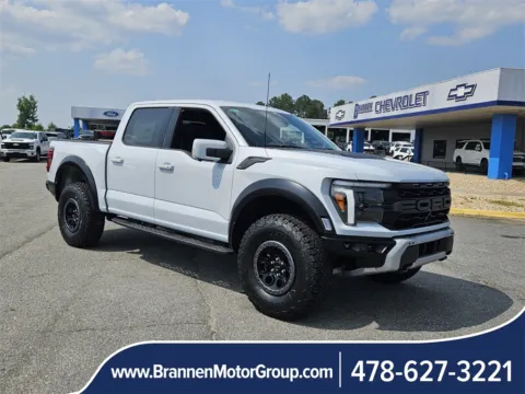 White 2025 Ford F-150 Raptor for sale in Unadilla, GA