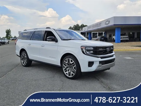 White 2025 Ford Expedition Max Platinum for sale in Unadilla, GA