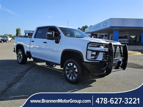 White 2021 Chevrolet Silverado 2500HD Custom for sale in Unadilla, GA