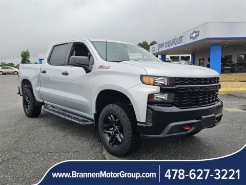 Silver 2020 Chevrolet Silverado 1500 Custom Trail Boss for sale in Unadilla, GA