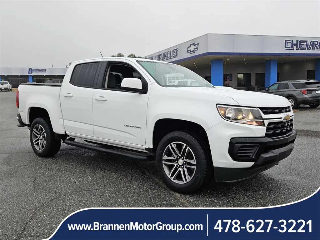 White 2021 Chevrolet Colorado 2WD Work Truck for sale in Unadilla, GA