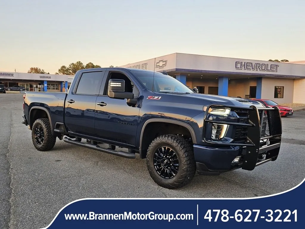 Blue 2023 Chevrolet Silverado 2500HD LTZ for sale in Unadilla, GA