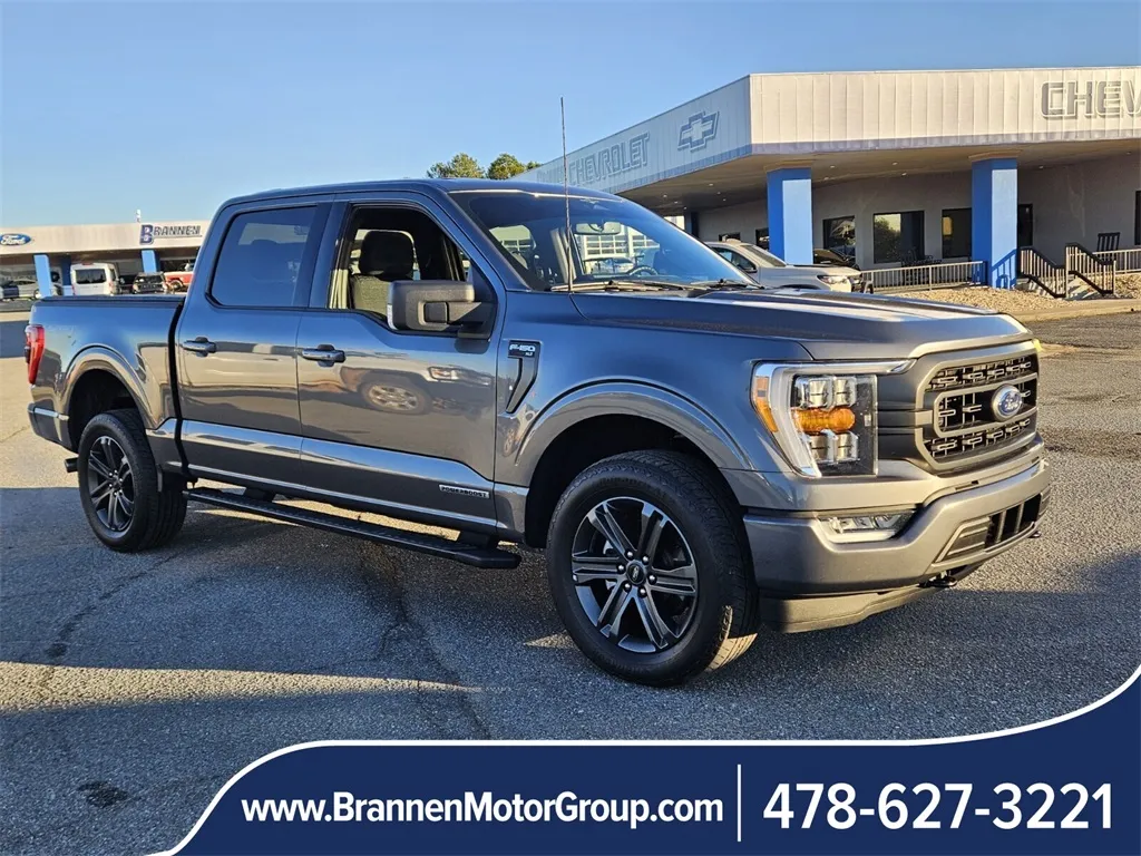 Gray 2023 Ford F-150 XLT for sale in Unadilla, GA