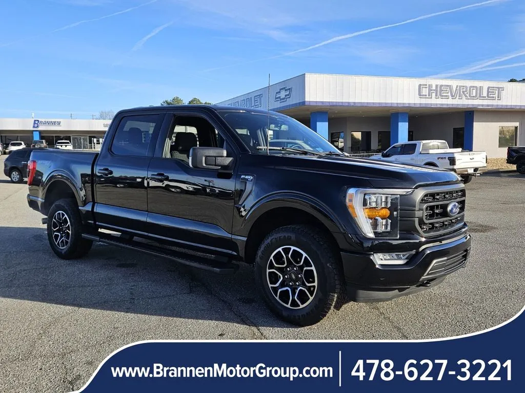 Black 2023 Ford F-150 XLT for sale in Unadilla, GA