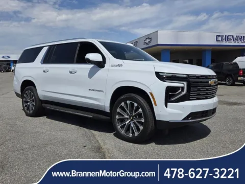White 2026 Chevrolet Suburban High Country for sale in Unadilla, GA