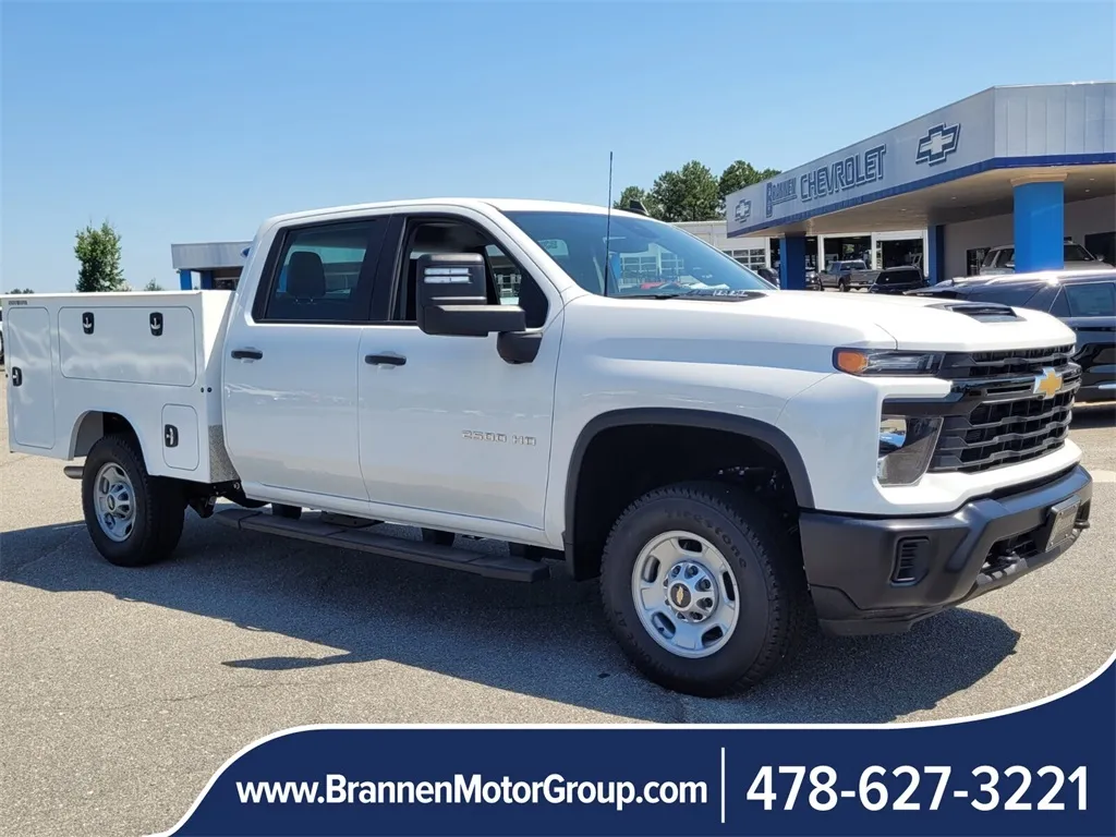 White 2024 Chevrolet Silverado 2500HD Work Truck for sale in Unadilla, GA