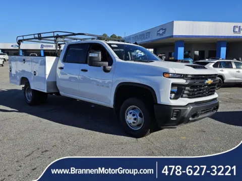 White 2024 Chevrolet Silverado 3500HD CC Work Truck for sale in Unadilla, GA