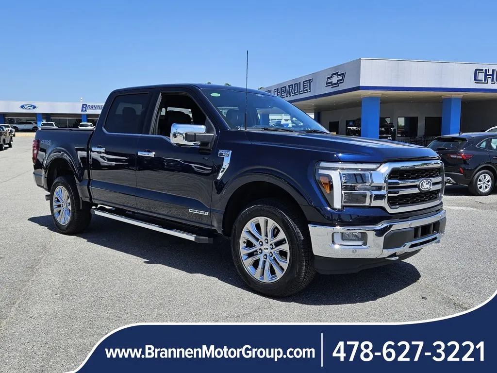 Blue 2024 Ford F-150 LARIAT for sale in Unadilla, GA