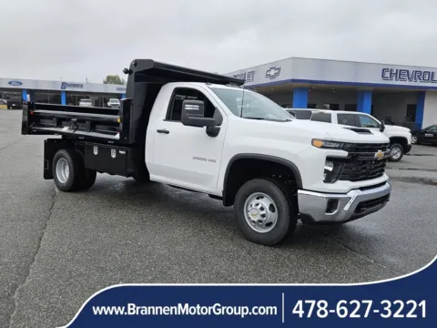 White 2024 Chevrolet Silverado 3500HD CC Work Truck for sale in Unadilla, GA
