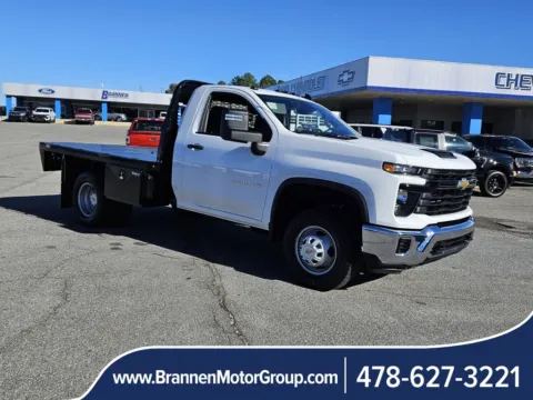 White 2024 Chevrolet Silverado 3500HD CC Work Truck for sale in Unadilla, GA
