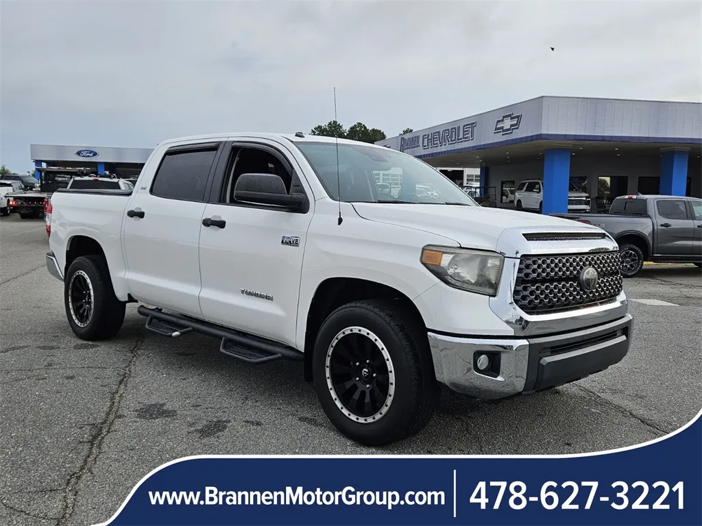 White 2018 Toyota Tundra SR5 for sale in Unadilla, GA