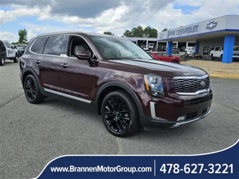 Red 2021 Kia Telluride SX for sale in Unadilla, GA