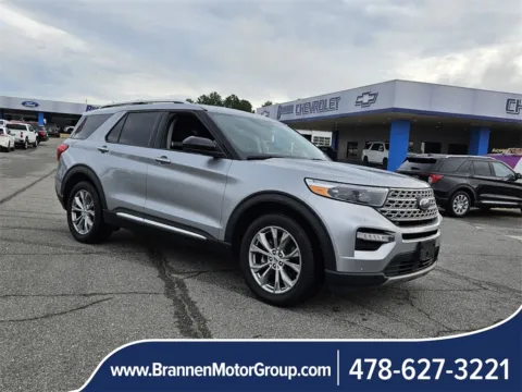 Silver 2022 Ford Explorer Limited for sale in Unadilla, GA