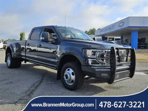 Gray 2021 Ford Super Duty F-350 DRW LARIAT for sale in Unadilla, GA