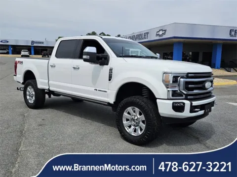 White 2022 Ford F-250SD Platinum for sale in Unadilla, GA