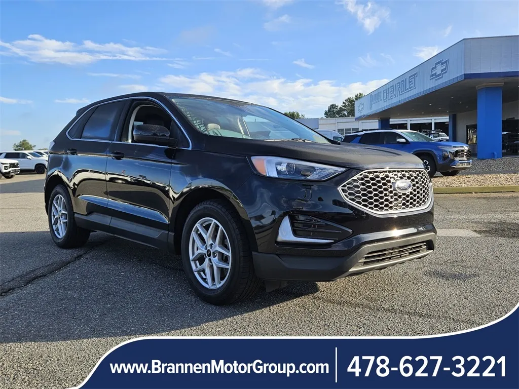 Black 2024 Ford Edge SEL for sale in Unadilla, GA