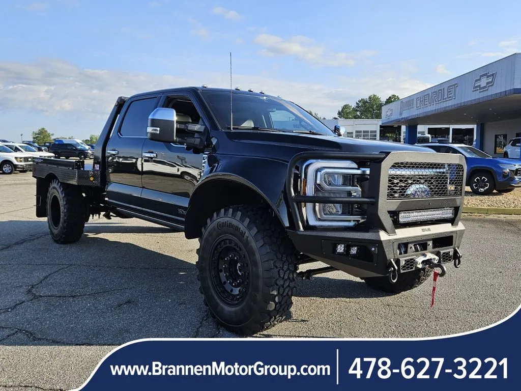 Black 2025 Ford Super Duty F-450 DRW LARIAT for sale in Unadilla, GA