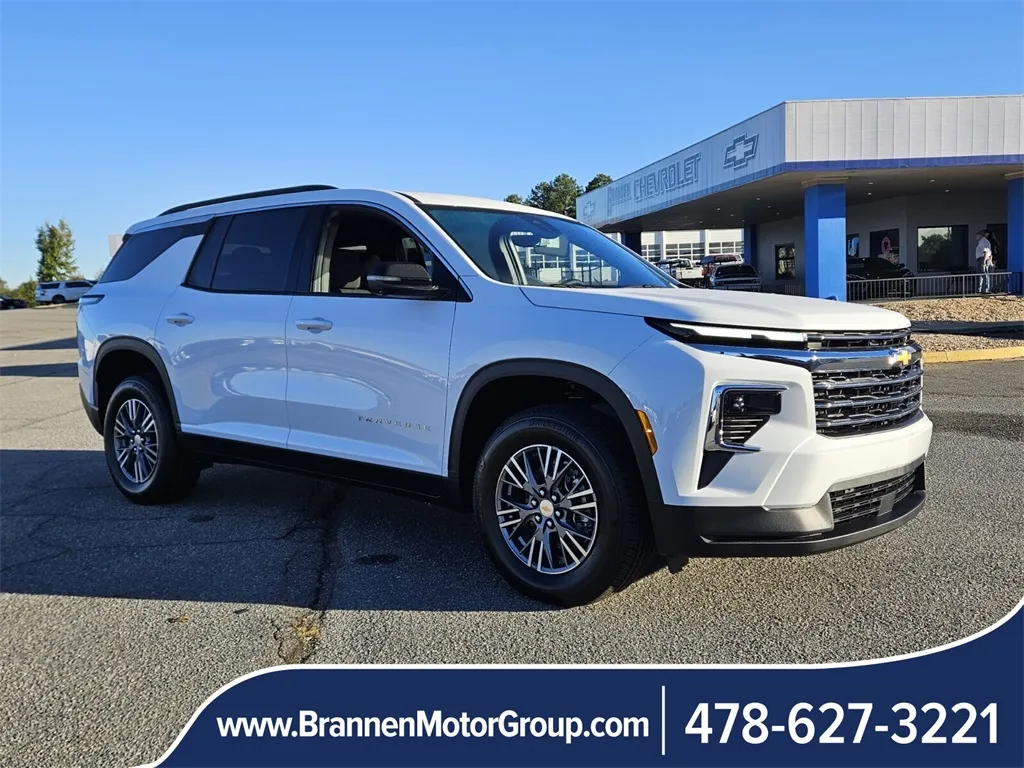 White 2026 Chevrolet Traverse FWD LT for sale in Unadilla, GA