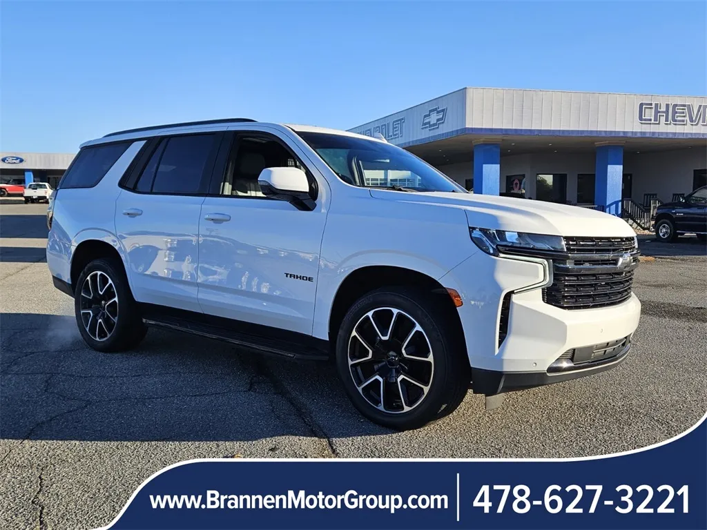 White 2021 Chevrolet Tahoe RST for sale in Unadilla, GA