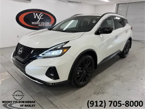 White 2024 Nissan Murano SV for sale in Baxley, GA
