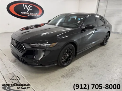 Black 2025 Honda Accord Sedan SE for sale in Baxley, GA