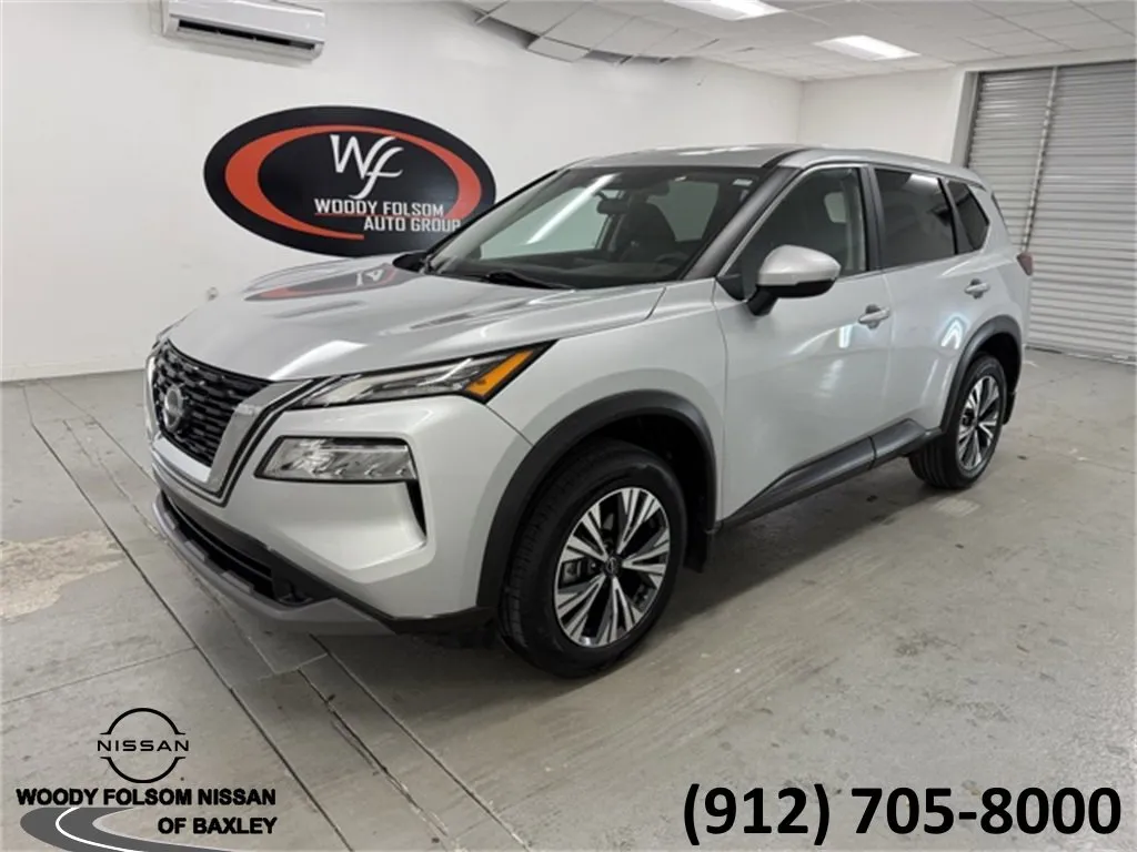 Silver 2022 Nissan Rogue SV for sale in Baxley, GA