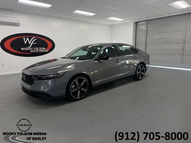 Gray 2025 Honda Accord Hybrid Sport for sale in Baxley, GA