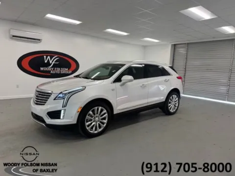 White 2019 Cadillac XT5 Platinum AWD for sale in Baxley, GA